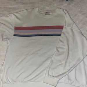 oversized crewneck sweatshirt